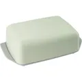 Produktbild: FACKELMANN Butterdose Fackelmann Butterdose ECO 16,5 x 10,5 cm, grün, Stoff grau