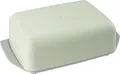 Produktbild: FACKELMANN Butterdose Fackelmann Butterdose ECO 16,5 x 10,5 cm, grün, Stoff
