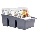 Produktbild: Gray storage box for plastic spice bags