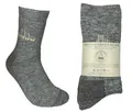 Produktbild: Abolengo de Alpaca Feinste Alpakasocken mit 80% Baby Alpaka, besonders weich und warm, grau, 43-46