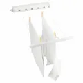 Produktbild: Brabantia Wäscheleinen ausziehbar Wäschetrockner Wandtrockner White 22 m 385728