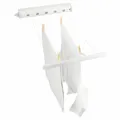 Produktbild: Brabantia Wäscheleinen ausziehbar Wäschetrockner Wandtrockner White 22 m 385728