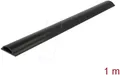 Produktbild: DELOCK 20710 - Kabelkanal selbstklebend 50 x 12 mm - Länge 1 m schwarz