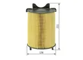Produktbild: BOSCH Luftfilter 1 987 429 405 1987429405 S9405