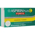 Produktbild: ASPIRIN plus C forte 800 mg/480 mg Brausetabletten 10 St. PZN 10836596