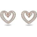 Produktbild: Swarovski Ohrstecker Einzeln 5628659 Ohrringe Kristalle Herzen Ip Roségold