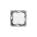 Produktbild: Legrand Serien-/Doppelwechselschalter (SL), 10 AX -250 V~, Ultraweiß (664702)