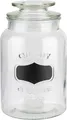 Produktbild: APS 82266 Vorratsglas NOTE, mit Beschriftungsfeld, Ø 11,5 cm, Höhe 19,5 cm, 1,2 Liter