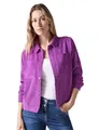 Produktbild: CECIL Damen B212236 Kurze Cordjacke, iced Violet, XXL