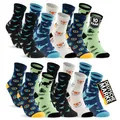 Produktbild: 10 Paar Kinder Socken Jungen & Mädchen Baumwolle Kindersocken 54395 (27-30)