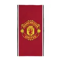 Produktbild: Manchester United FC Character World Offizielles Handtuch, super weiches Gefühl, Abzeichen, Fußballclub-Design, perfekt für Zuhause, Bad, Strand und Schwimmbad, Einheitsgröße, 75 cm x 150 cm, 100%