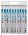 Produktbild: Bosch 10-tlg. Stichsägeblatt-Set Basic for Metal 2607010631