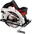 Produktbild: Einhell Handkreissäge TC-CS 1250 (1.250 W, 5.500 Min-1, Werkzeuglose Einstellung Tiefe/Winkel, Zusatzhandgriff, Spindelarretierung, Spaltkeil, Inkl. Hartmetall-Sägeblatt)