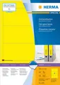 Produktbild: HERMA Ordnerrcken-Etiketten SPECIAL, 192 x 61 mm, gelb