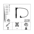 Produktbild: 1x Zündleitungssatz NGK 2571 passend für ALFA ROMEO FIAT LANCIA FERRARI