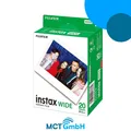 Produktbild: Fujifilm Fuji Instax Wide Twin Pack 2x10 Blatt 20 Fotos für 100 200 300 400