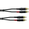 Produktbild: Cordial CFU1,5CC Audio Adapterkabel [2x Cinch-Stecker - 2x Cinch-Stecker] 1.50 m