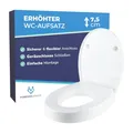 Produktbild: ForeverSenior Toilettensitzerhöhung 7,5 cm mit Absenkautomatik für O-Toilette