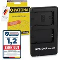 Produktbild: PATONA NP-FZ100 Ladegerät USB Dual 1927 - kompatibel mit Sony Alpha ILCE 6600 6700 7c II 7CR 7 III 7R III IV 7S III 9 9R 9S 9 I II FX3 FX30 usw