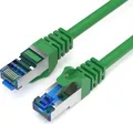 Produktbild: CAT 7 Patchkabel Ethernetkabel Netzwerkkabel Rohrkabel DSL LAN Kabel - Grün 10m