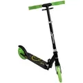 Produktbild: Lights Aluminium Scooter GLOW 200 mm schwarz/grün, mit Leuchtrollen und Glow-Effekt