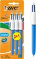 Produktbild: BIC 4 Colours Original Kugelschreiber 3St Pack Buero Schule Set