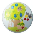 Produktbild: HABA Ball Obstgarten – Kinderball ab 2 Jahren mit bunten Früchten – 14 cm Spielball mit Ventil für drinnen & draußen – Weicher Ball für Kleinkinder – 2012752001