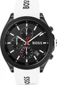 Produktbild: BOSS Chronograph VELOCITY 1513718, Quarzuhr, Herrenuhr, Armbanduhr, Stoppfunktion, Silikonarmband