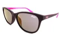 Produktbild: Superdry Lizzie Sonnenbrille Gummi Schwarz Pink Mit Lila Verspiegeltem Glas 161