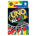 Produktbild: Mattel Games HHL33 - UNO All Wild Kartenspiel mit 112 Karten, Reisespiel, Kinderspiel, Familienspiel und Gesellschaftsspiel, ab 7 Jahren