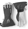 Produktbild: Hestra Heli Ski 5-Finger Handschuhe Skihandschuhe Fingerhandschuhe Damen/Herren - mit Futter, Klettverschluss, Klettverschluss Winter Herbst-Winter - 11 HS grau