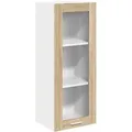 Produktbild: vidaXL Hängeschrank Riga Sonoma-Eiche 40 x 31 x 100 cm Holzwerkstoff 884380