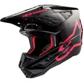 Produktbild: Alpinestars S-M5 Corp, Motocrosshelm - Schwarz/Pink - M