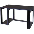 Produktbild: Mendler Schreibtisch HWC-J26, Computertisch Bürotisch, 120x60x76cm ~ schwarz-blau