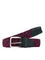 Produktbild: Jack & Jones Stretchgürtel JACSPRING WOVEN BELT NOOS mit silberfarbener Schließe
