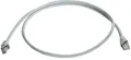 Produktbild: Telegärtner 100008826 RJ45 Netzwerkkabel, Patchkabel CAT 6a S/FTP 7.50m Grau Flammwidrig, mit Rastnasenschutz, Paarschirm