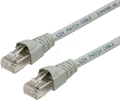 Produktbild: TG 100008826 - Patchkabel RJ45 Cat.6A S/FTP 7,5 m grau