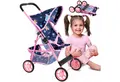 Produktbild: kinderplay Puppenwagen Puppenwagen Buggy – leicht faltbar – Spielspaß für Kinder – sicher
