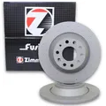 Produktbild: 2x Zimmermann Bremsscheiben Coat Z Ø302mm Hinten passend für Audi A6 C6 4F5 3.0