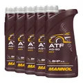Produktbild: MANNOL ATF AG60 Automatikgetriebeöl für ZF 6-Gang-Getriebe, 5x1 Liter