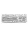 Produktbild: Logitech K120 for Business Tastatur USB verkabelt Spritzwassergeschützt Weiß (920-003626)