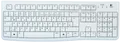 Produktbild: LOGITECH K120FBW - Tastatur, USB, weiß