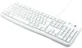 Produktbild: LOGITECH K120 Tastatur Keyboard USB Kabel Deutsch QWERTZ Windows Weiß