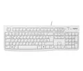 Produktbild: Logitech Tastatur K120 USB QWERTZ DE weiß flach leise Nummernblock Business