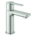 Produktbild: Grohe Lineare Einhand Waschtischbatterie, XS-Size, Push-Open Ablaufgarnitur,