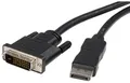Produktbild: StarTech.com DisplayPort to DVI Cable - 6ft / 2m - 1920 x 1200 - M/M - DP to DVI Adapter Cable - Passive DisplayPort Monitor Cable (DP2DVI2MM6)