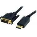 Produktbild: StarTech.com 1,8m DisplayPort auf DVI Kabel Stecker/Stecker Adapter/Koverter