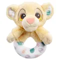 Produktbild: Rainbow Designs Offizielle Disney König der Löwen Ringrassel – Weiches Simba-Plüschspielzeug, perfekt für kleine Hände – Sanfte Rassel für Babys von 0–6 Monaten