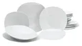 Produktbild: CreaTable Square Weiss Tellerset 18-tlg Porzellan