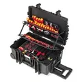 Produktbild: Werkzeug-Set Elektriker Competence XXL II rot/gelb, 116-teilig, mit Trolley-Koffer
